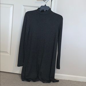 Mid-Thigh Length Long-Sleeved Winter Dress